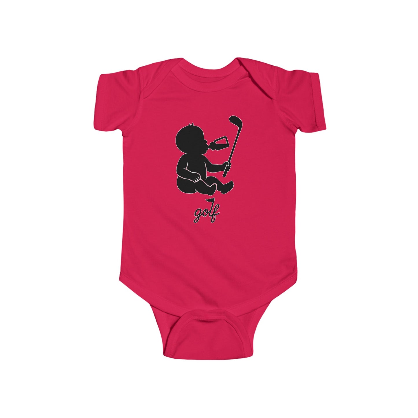 baby weekend warrior onesie - black/white