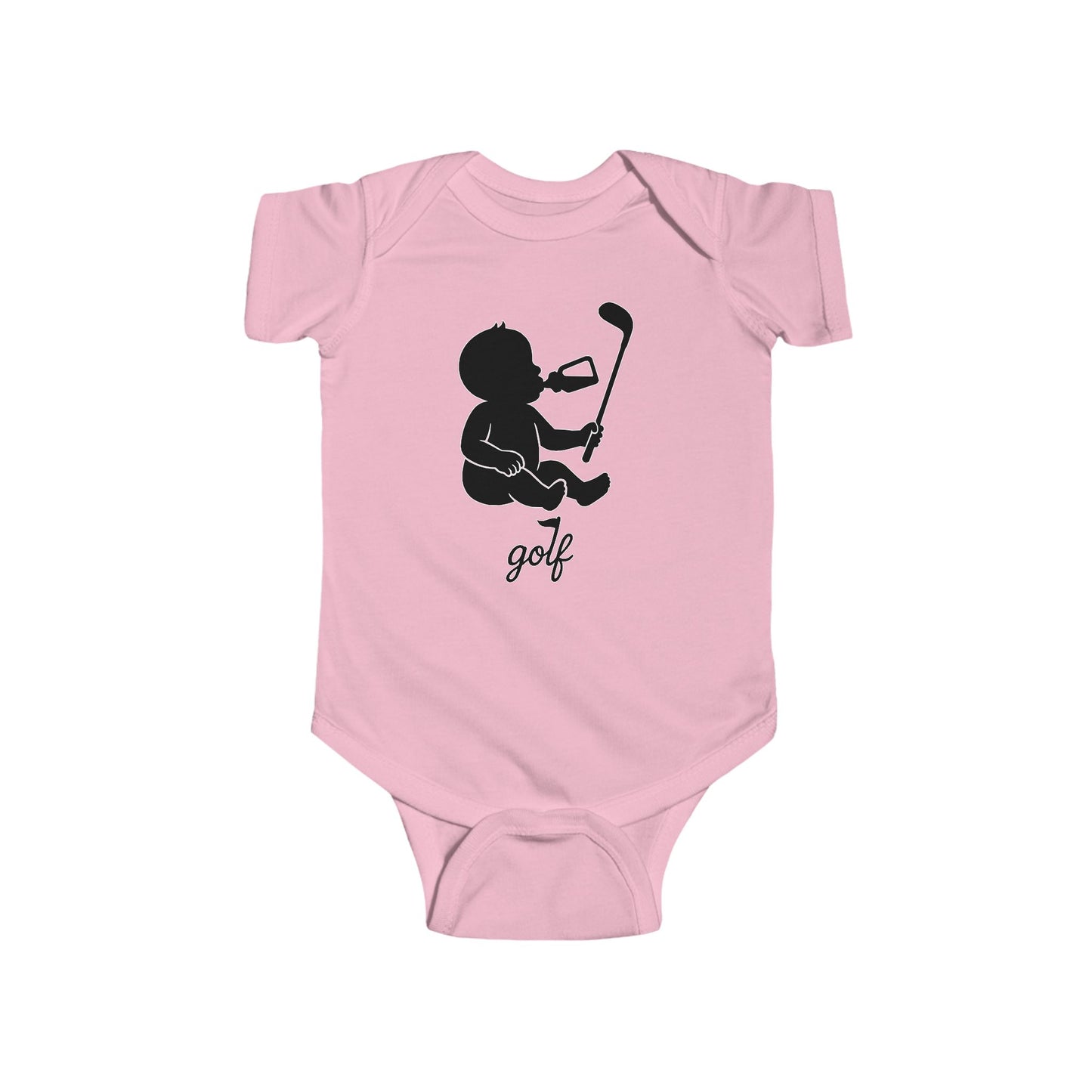 Baby Weekend Warrior Onesie - Black/White