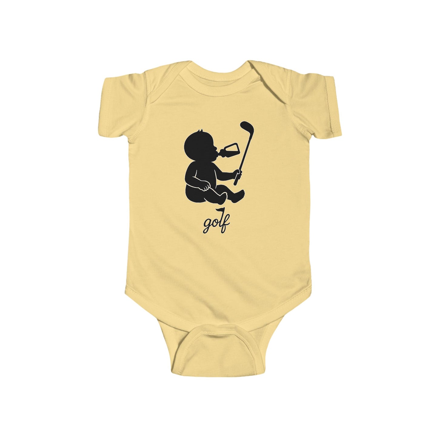 Baby Weekend Warrior Onesie - Black/White