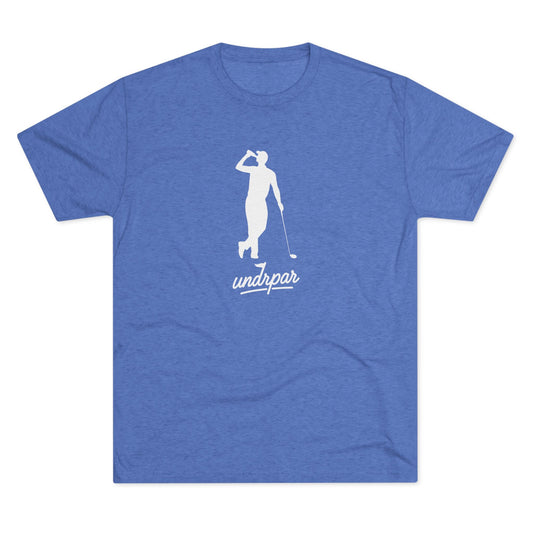 weekend warrior tri-blend tee - white