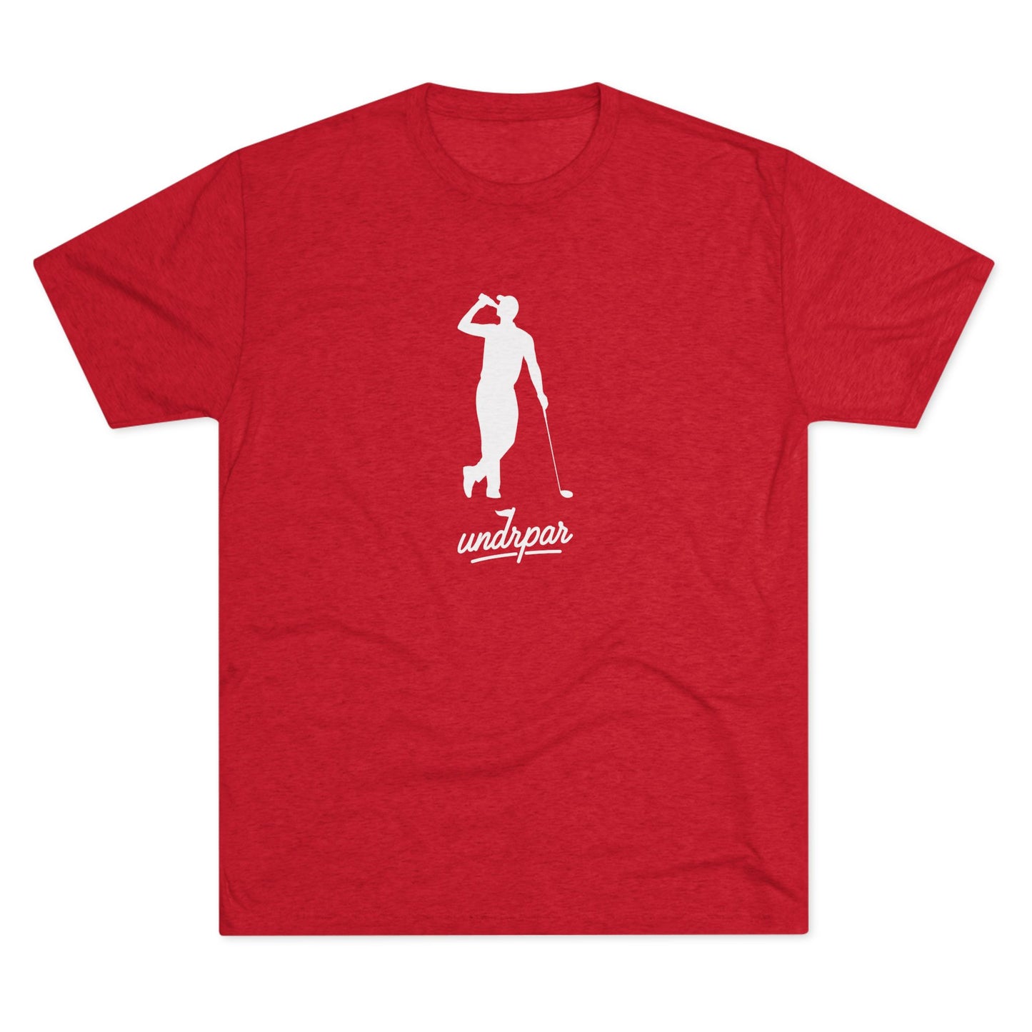 Weekend Warrior Tri-blend tee - White