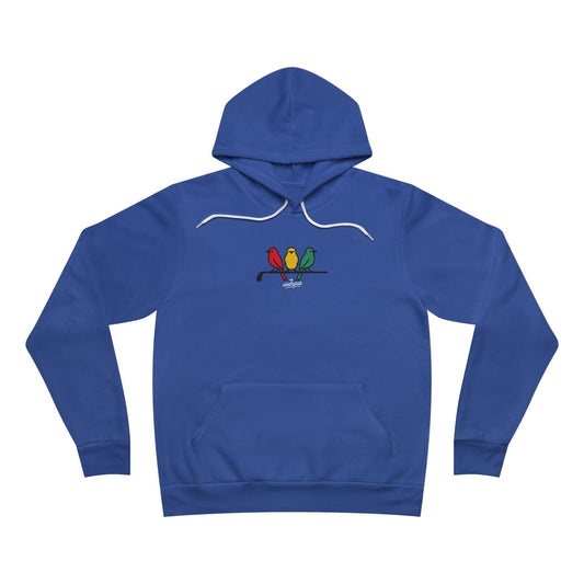 Three Little Birdies Sponge Fleece Hoodie