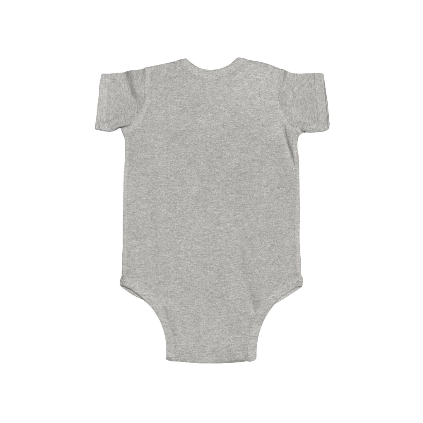 golf logo baby onesie - blue