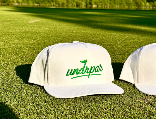 undrpar flat bill snapback - green